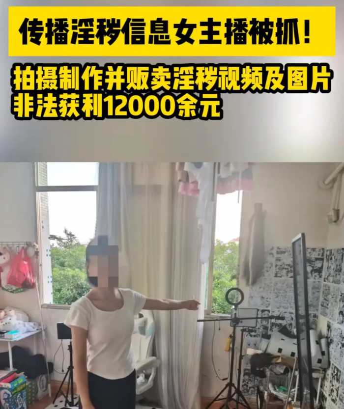 三观炸裂！女子拍淫秽视频贩卖，获利12000元，笑死在评论区